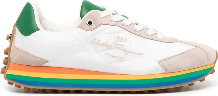 Iggy rainbow-sole sneakers