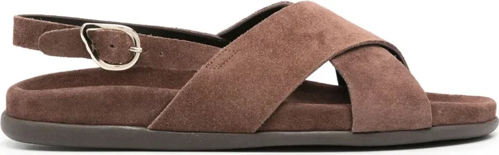 Ikesia Crosta leather sandals