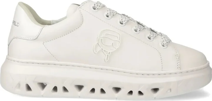 Ikonik Karl-detailed trainers