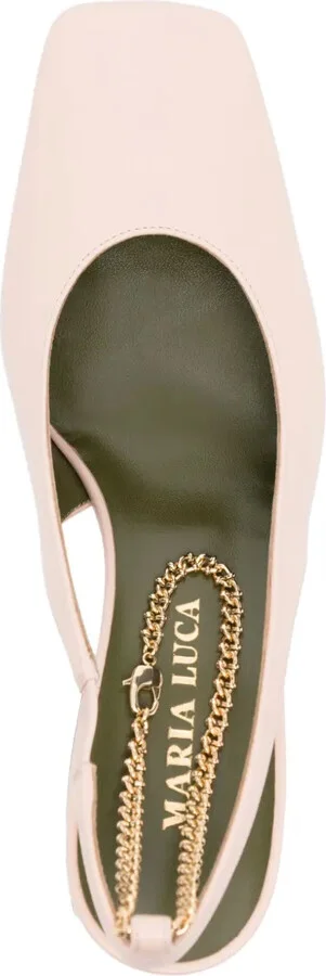 Ilaria slingback leather pumps - Image 4