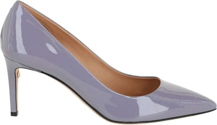 Ilary Pointed-Toe Patent Pumps