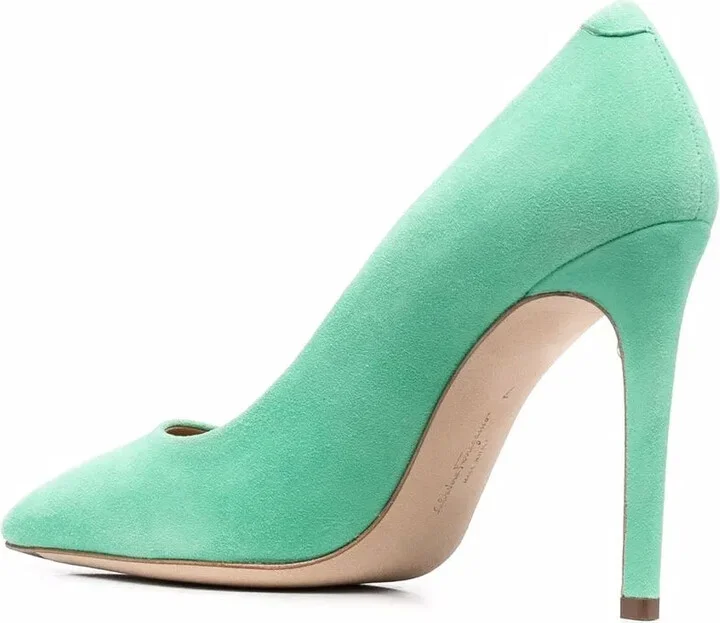 Ilary X5 105mm suede pumps - Image 3