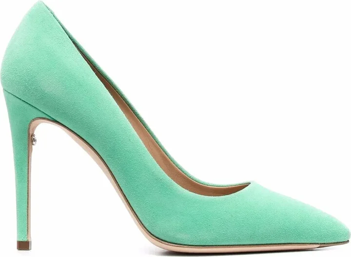 Ilary X5 105mm suede pumps