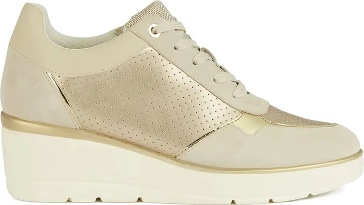 Ilde wedge perforated sneakers
