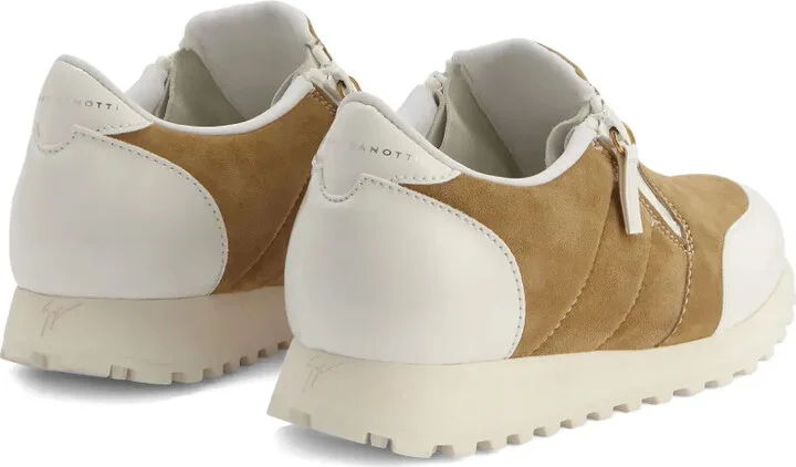 Ilde zip-detail suede sneakers - Image 3