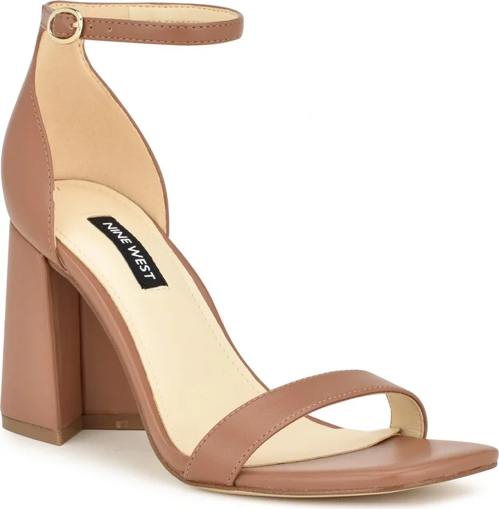 Ilea Patent Ankle Strap Sandal