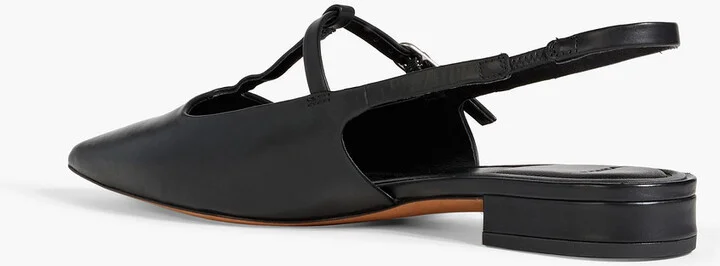 Iliana leather slingback point-toe flats - Image 3