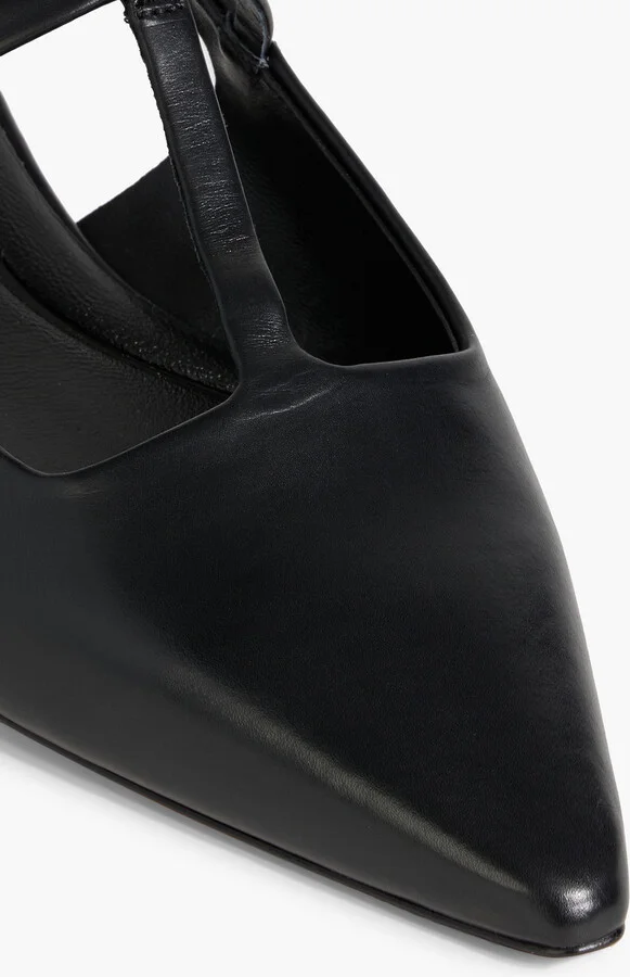 Iliana leather slingback point-toe flats - Image 4
