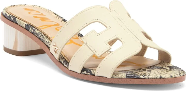 Illie Block Heel Slide Sandal