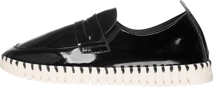 Ilse Jacobsen HORNBAEK Women's Tulip3865 Loafer | Flat | Slip-On (Black