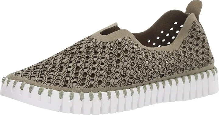 Ilse Jacobsen Tulip 139 Women's Slip on Shoes Army : EU 36 (US Women's 6) M, Synthetic - Image 2