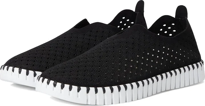 Ilse Jacobsen Tulip 139 Women's Slip on Shoes Black : EU 35 (US Women's 5) M, Synthetic