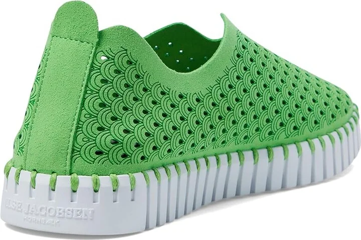 Ilse Jacobsen Tulip 139 Women's Slip on Shoes Bright Green : EU 41 (US Women's 11) M - Image 4