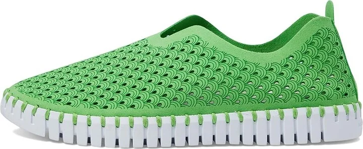 Ilse Jacobsen Tulip 139 Women's Slip on Shoes Bright Green : EU 41 (US Women's 11) M - Image 6
