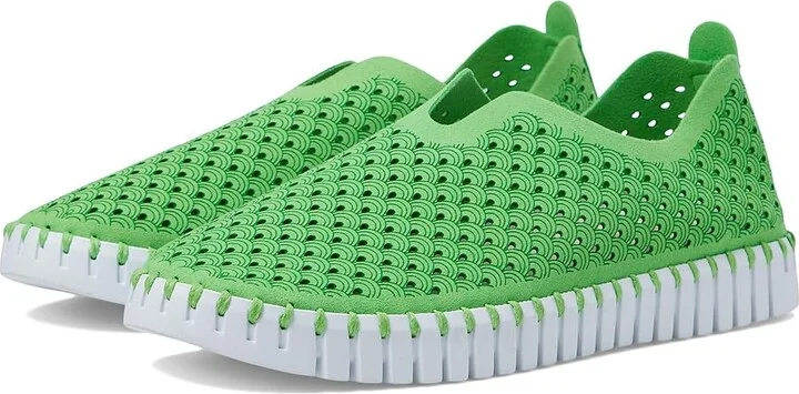 Ilse Jacobsen Tulip 139 Women's Slip on Shoes Bright Green : EU 41 (US Women's 11) M