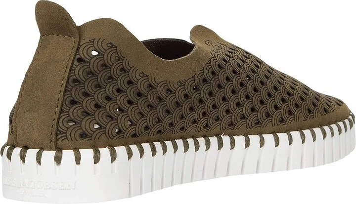 Ilse Jacobsen Tulip 139 Women's Slip on Shoes Deep Olive : EU 38 (US Women's 8) M, Synthetic - Image 4