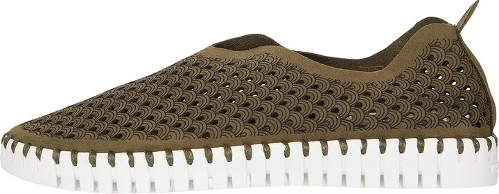 Ilse Jacobsen Tulip 139 Women's Slip on Shoes Deep Olive : EU 38 (US Women's 8) M, Synthetic - Image 6