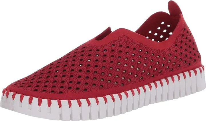 Ilse Jacobsen Tulip 139 Women's Slip on Shoes Deep Red : EU 40 (US Women's 10) M, Synthetic - Image 2