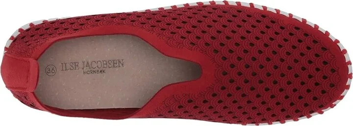 Ilse Jacobsen Tulip 139 Women's Slip on Shoes Deep Red : EU 40 (US Women's 10) M, Synthetic - Image 3