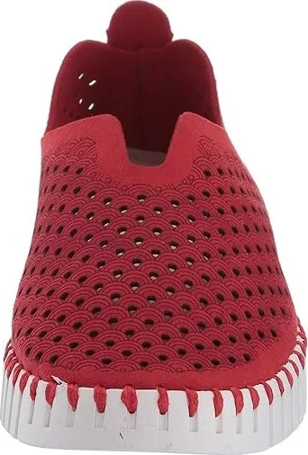 Ilse Jacobsen Tulip 139 Women's Slip on Shoes Deep Red : EU 40 (US Women's 10) M, Synthetic - Image 6