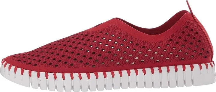 Ilse Jacobsen Tulip 139 Women's Slip on Shoes Deep Red : EU 40 (US Women's 10) M, Synthetic - Image 7