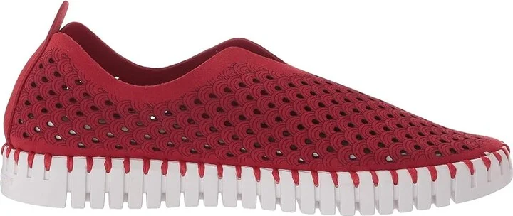 Ilse Jacobsen Tulip 139 Women's Slip on Shoes Deep Red : EU 40 (US Women's 10) M, Synthetic - Image 8