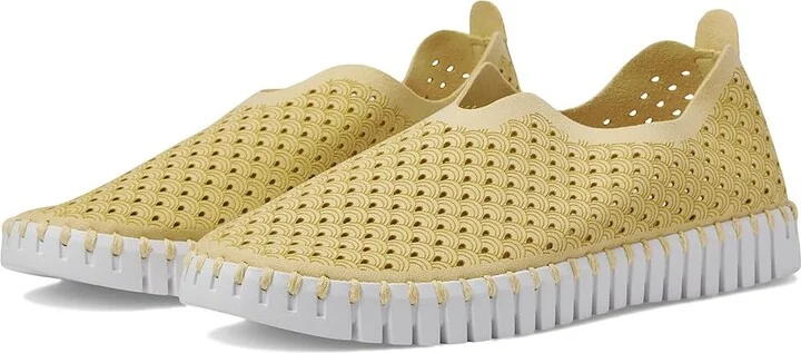 Ilse Jacobsen Tulip 139 Women's Slip on Shoes Double Cream : EU 40 (US Women's 10) M, Synthetic