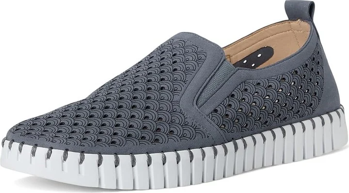 Ilse Jacobsen Tulip 140Wom Women's Shoes Blue Grey : EU 36 (US Women's 6) M, Synthetic - Image 5