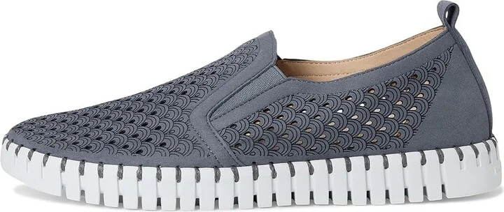 Ilse Jacobsen Tulip 140Wom Women's Shoes Blue Grey : EU 36 (US Women's 6) M, Synthetic - Image 6