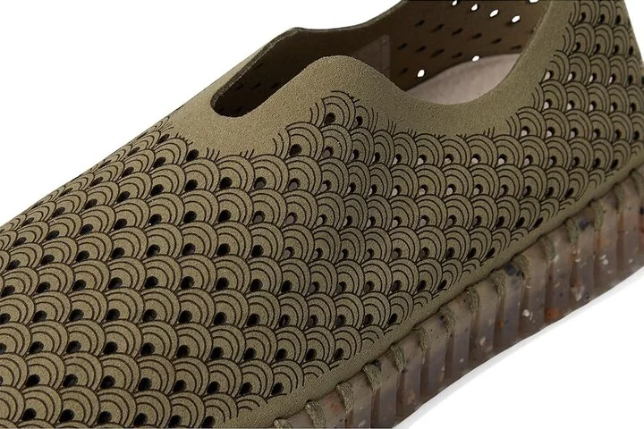Ilse Jacobsen Tulip 3072 Women's Flat Shoes Army : EU 36 (US Women's 6) M, Microfiber - Image 7