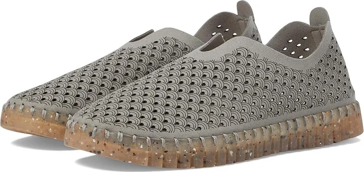 Ilse Jacobsen Tulip 3072 Women's Flat Shoes Grey : EU 40 (US Women's 10) M, Microfiber
