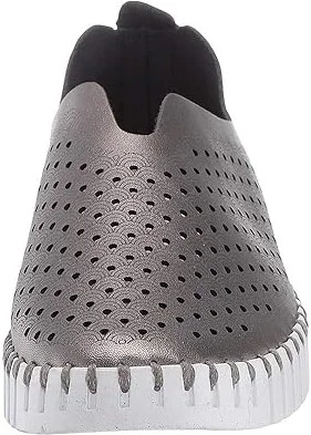 Ilse Jacobsen Tulip 3576 Women's Slip on Shoes Gunmetal : EU 40 (US Women's 10) M, Synthetic - Image 6