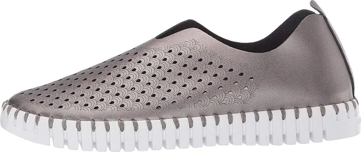 Ilse Jacobsen Tulip 3576 Women's Slip on Shoes Gunmetal : EU 40 (US Women's 10) M, Synthetic - Image 7