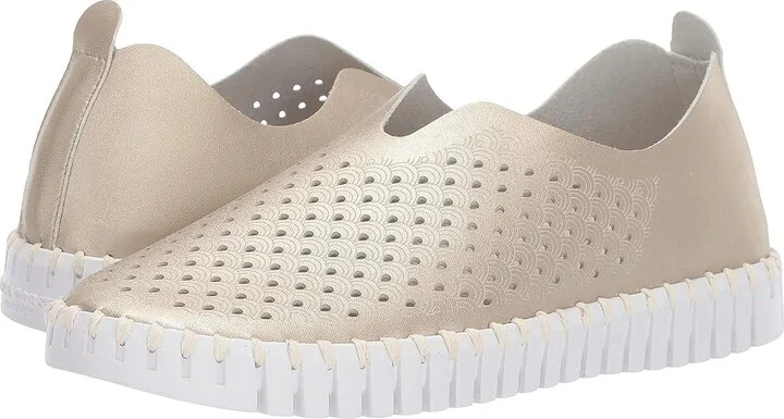Ilse Jacobsen Tulip 3576 Women's Slip on Shoes Platin : EU 39 (US Women's 9) M, Synthetic
