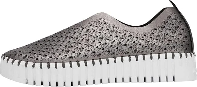Ilse Jacobsen Tulip PU0010 Women's Shoes Gunmetal : EU 40 (US Women's 10) M, Synthetic - Image 4