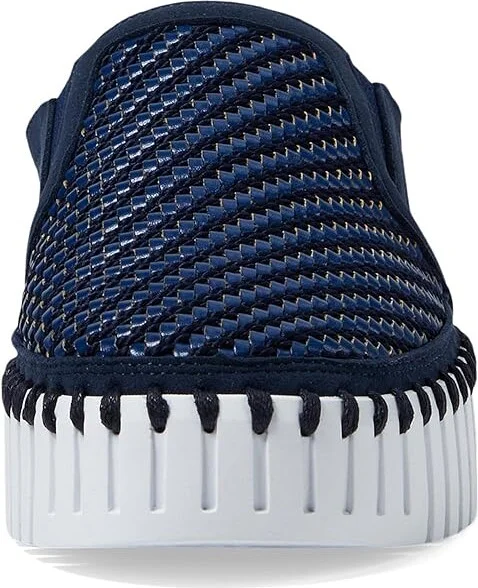 Ilse Jacobsen Tulipu 0025 Women's Flat Shoes Dark Indigo : EU 39 (US Women's 9) M, Leather - Image 5