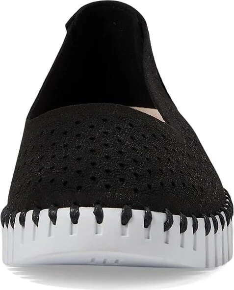 Ilse Jacobsen Tulipu 0026 Women's Flat Shoes Black : EU 38 (US Women's 8) M, Leather/Microfiber - Image 2