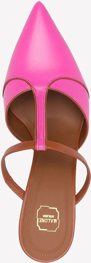 Ima 85 Pointed Toe Mules in Nappa Leather - Image 2