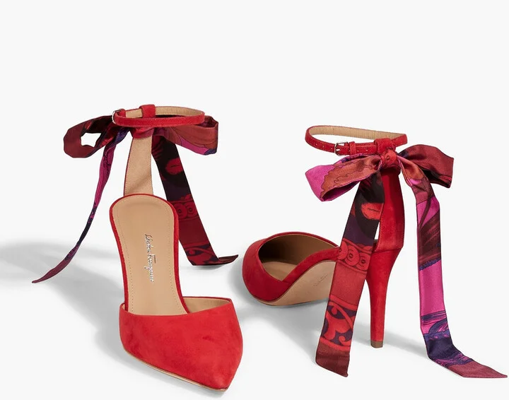 Iman 70 suede pumps - Image 5