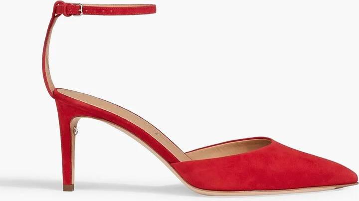 Iman 70 suede pumps