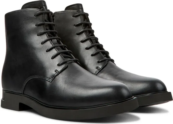 Iman lace-up leather boots - Image 2