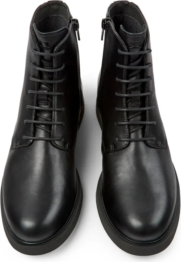 Iman lace-up leather boots - Image 3