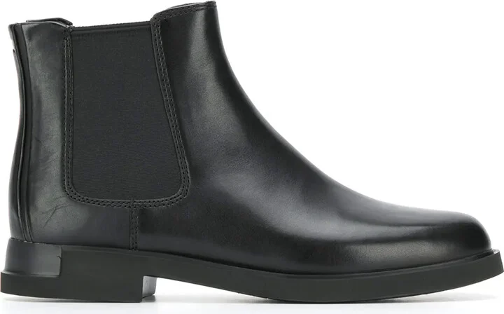 Iman leather Chelsea boots