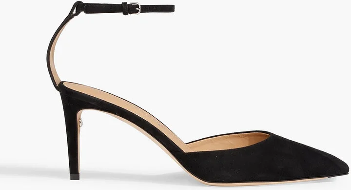 Iman suede pumps