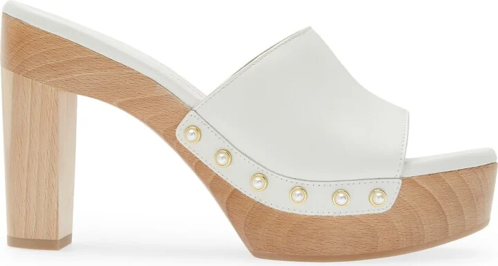 Imitation Pearl Clog 85 Sandal - Image 3