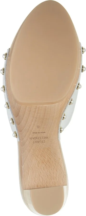 Imitation Pearl Clog 85 Sandal - Image 6