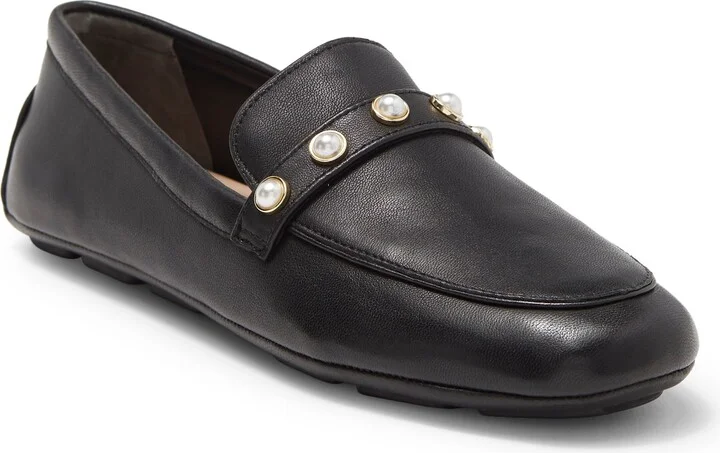 Imitation Pearl Driving Loafer
