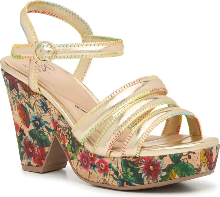 Impo Wide Width Olive Platform Sandal