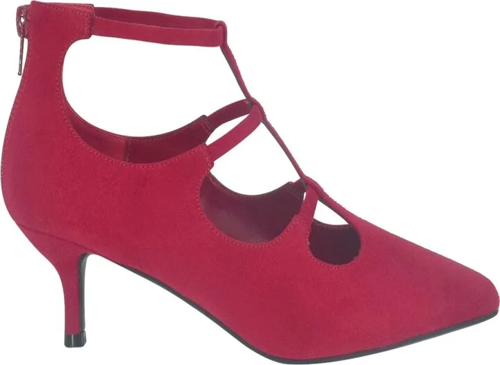 Impo Women's Elexis Memory Foam Kitten Heel Pumps - Image 2