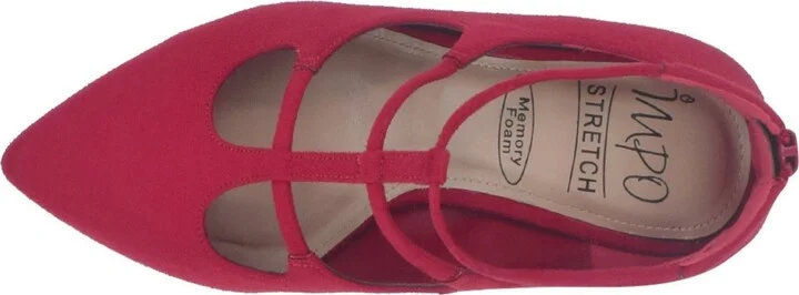 Impo Women's Elexis Memory Foam Kitten Heel Pumps - Image 4